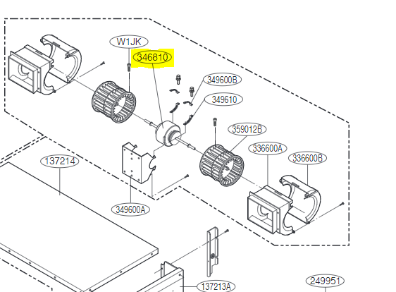 Black & Decker 9527 Parts Diagram for Air Pump