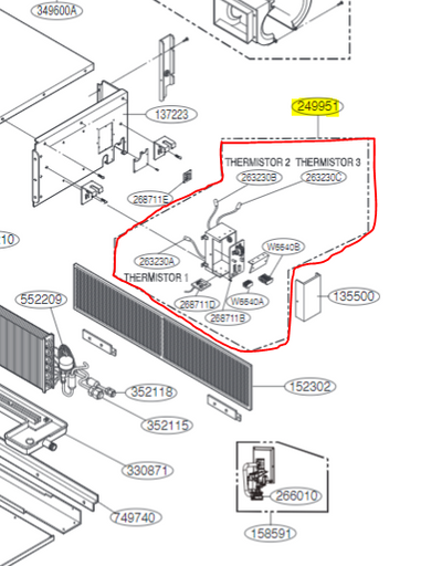 Part # ABQ59260502 - LG Control Case Assembly   In Stock, Fast Free Shipping Nationwide